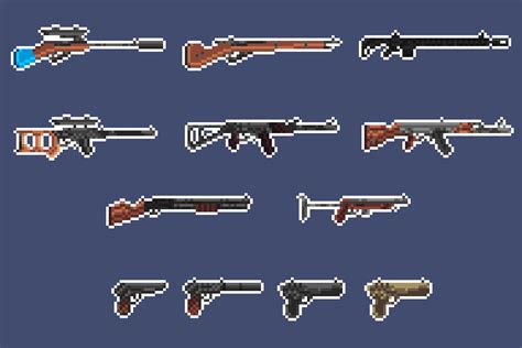 Comments - Pixel Guns (2D Gun Assets) by MidnitePixel_