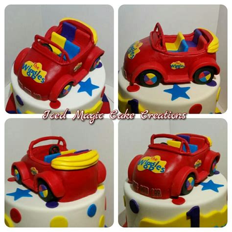 The Wiggles Big Red Car cake topper www.facebook.com ...