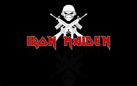 Iron Maiden Logo Wallpaper - Trace-has-Buck