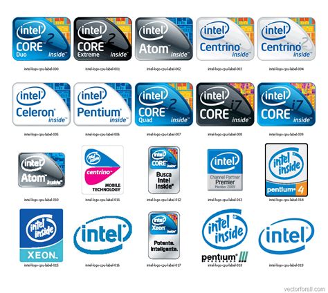 Intel Inside Pentium Logo - LogoDix