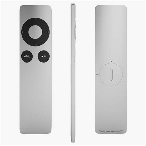 3d apple tv remote model