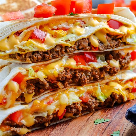 Copycat Taco Bell Crunch Wrap Supreme | Recipe Cart