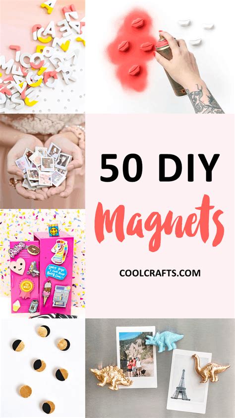 50 Adorable DIY Magnet Projects You Can Stick On Your Fridge • Cool Crafts