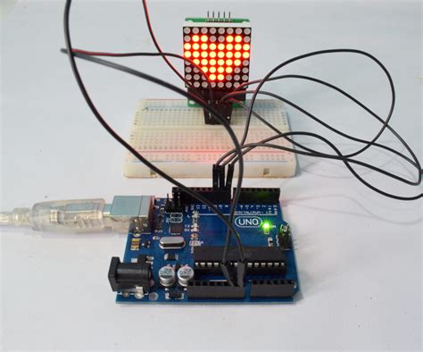 Arduino 8x8 LED Matrix : 4 Steps (with Pictures) - Instructables