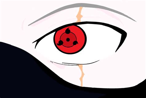 Kakashi's sharingan eye by mrswintter on DeviantArt