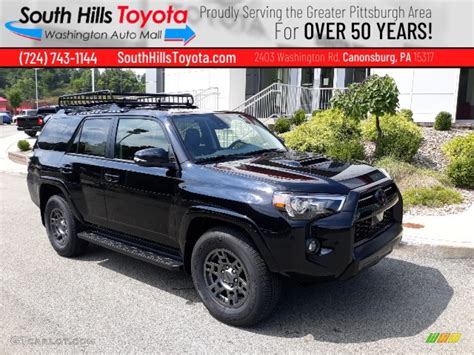 2020 Midnight Black Metallic Toyota 4Runner Venture Edition 4x4 ...