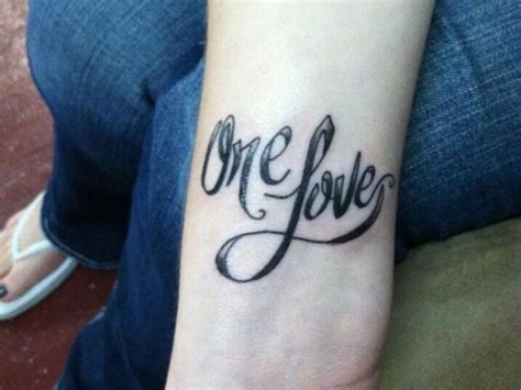 One love Tattoo | Tattoo Designs, Tattoo Pictures