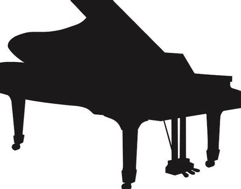 Piano Keyboard Silhouette at GetDrawings | Free download