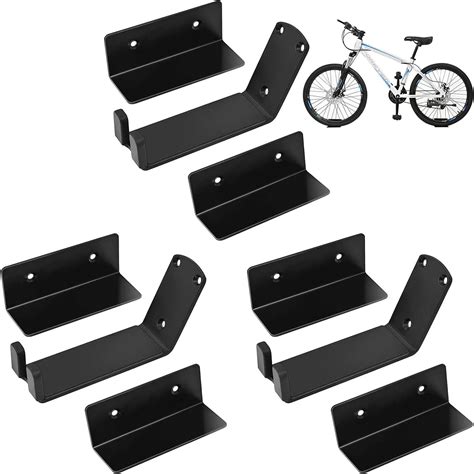 Amazon.com: Auwey 3Pack Bike Wall Mount Pedal Hanger Bike Rack for ...