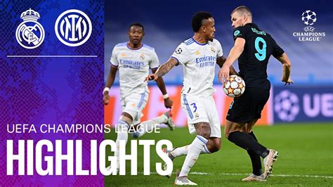 REAL MADRID 2-0 INTER | HIGHLIGHTS | UEFA Champions League 2021/22 ...