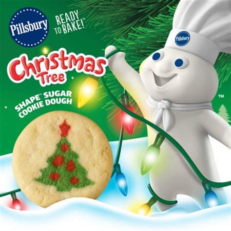 Pillsbury™ Shape™ Christmas Tree Sugar Cookie Dough, 20 ct / 0.46 oz ...