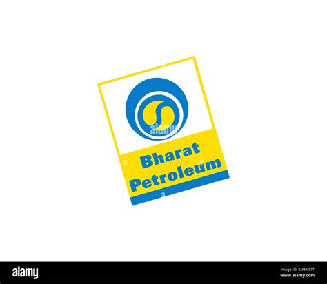 Bharat Petroleum Company, Rotated Logo, White Background Stock Photo ...