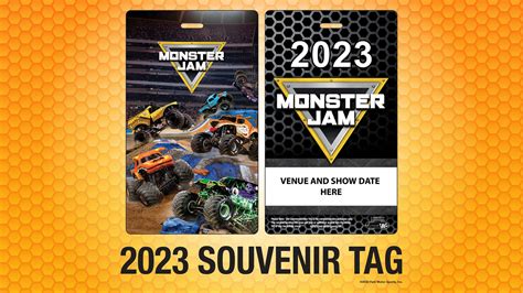 Monster Jam 2023 - Official Souvenir Tag Jacksonville: Tickets, Presale ...