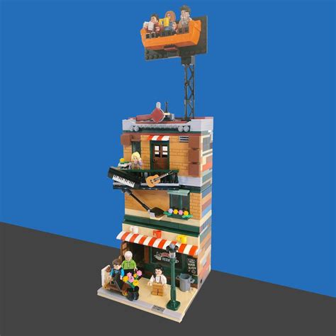 LEGO MOC Modular Central Perk by underthebricks | Rebrickable - Build ...