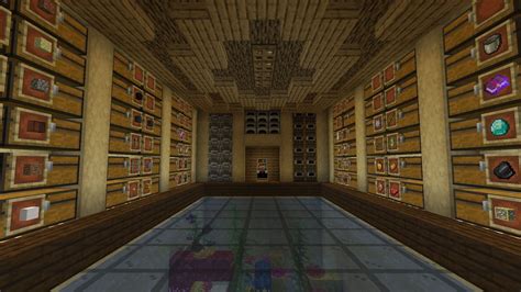 Minecraft Storage Room Layout