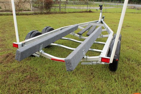 Aluminum Tandem Torsion Axle Deep V Boat Trailer at 411Marine