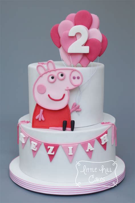 Peppa Pig Cake | Peppa pig cake, Pig cake, Pig birthday cakes