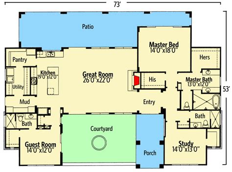 Spanish Hacienda Style Homes Floor Plans | Viewfloor.co