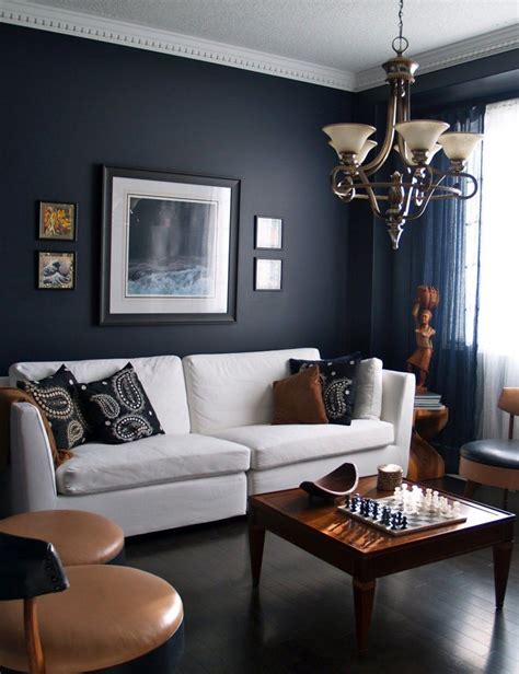 77 Ideas Decoracion Salon sofa Gris 2018 | Navy blue living room, Blue ...