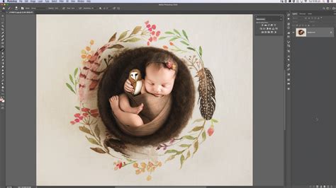 How to Use Layer Masks in Photoshop - Newborn Posing