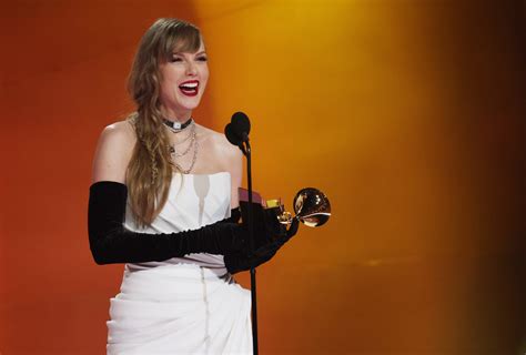 Taylor Swift Acceptance Speech Grammy 2024 - Carol Cristen