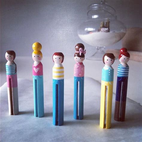 Strong Armor: Clothespin Dolls