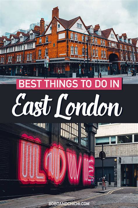 All the Best Things to do in East London - London's Hippest Area - Bobo ...