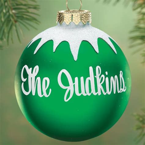 Personalized Glass Christmas Ornaments | quotes.lol-rofl.com