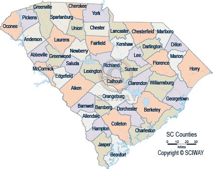 Map Of Nc And Sc Counties - Black Sea Map