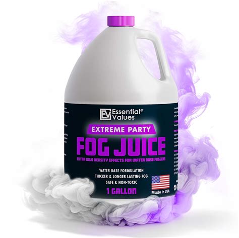 Buy Fog Machine Fluid - Extreme High Density (128 FL OZ / 1 Gallon ...