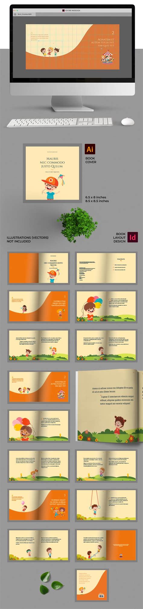 Children's Book Template for Adobe InDesign