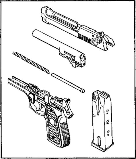 Beretta Pistol Parts - Beretta 92F 9MM Pistol - Bev Fitchett's Guns