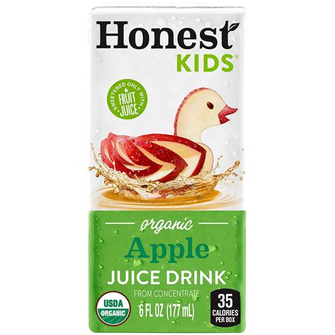 Honest Kids Organic Fruit Juice Drink Boxes Variety Pack (6oz / 40pk ...