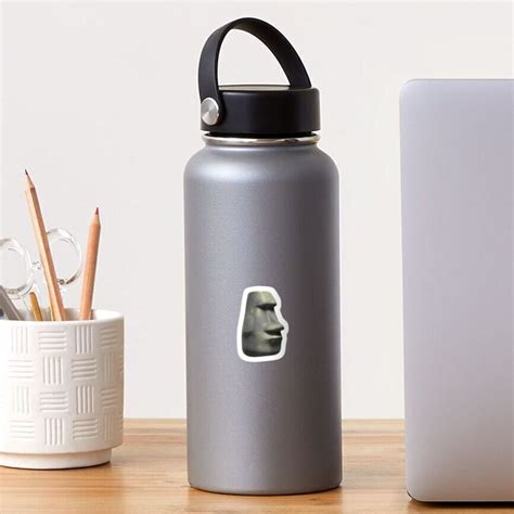 "Moyai Emoji - Moai Statue - meme" Sticker for Sale by Yung-Shop ...