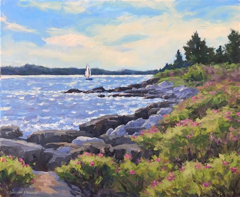 Original Oil Paintings of the Maine Coast By Jennifer Young — Jennifer ...