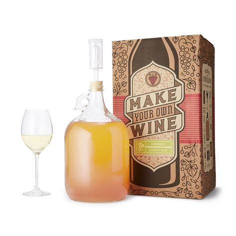 Chardonnay Wine Making Kit | Homemade Wine Kits | UncommonGoods