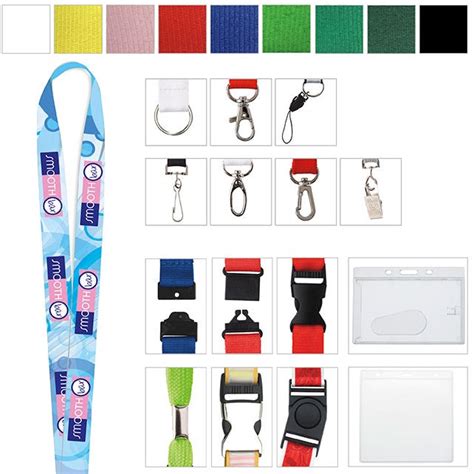 Promotional Polyester Lanyards (0.75" x 19.625", Full Color Logo)