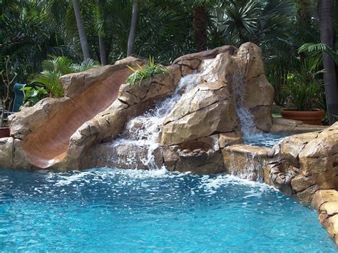 Free Waterfall Swimming Pool Designs With Low Cost | Home decorating Ideas