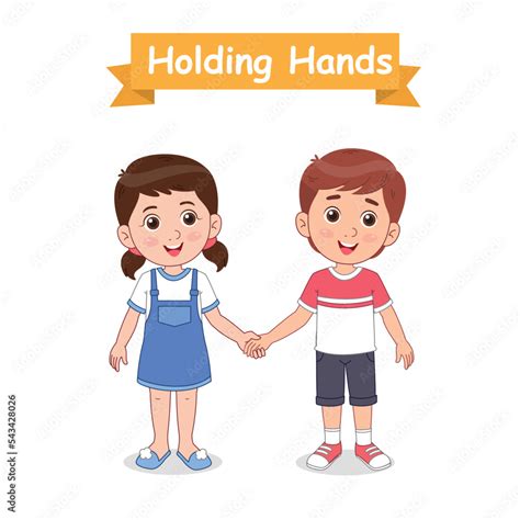 Clipart Images Of Kids Holding Hands