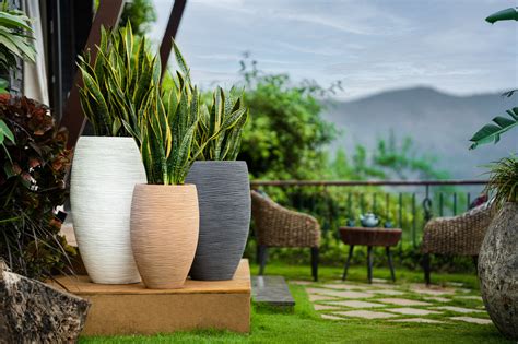 Strong Large Outdoor Pots For Garden Outdoor Plants