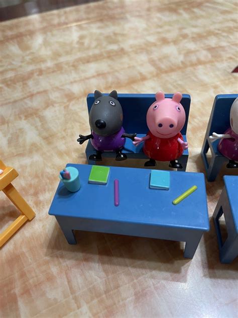 Peppa Pig Classroom Playset on Carousell