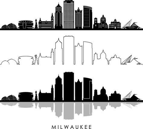 Milwaukee Skyline Vector