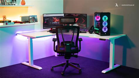 Best L-Shaped Gaming Desks for Standing & Sitting 2024