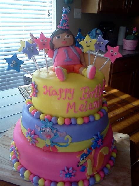 Dora The Explorer Cake - CakeCentral.com