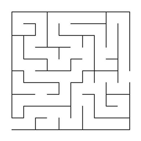 Easy Maze Puzzles For Kids