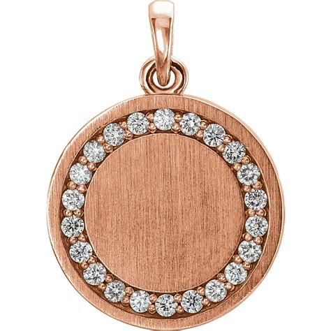 Diamond Engravable Pendant (With images) | Necklace designs, Engraved ...