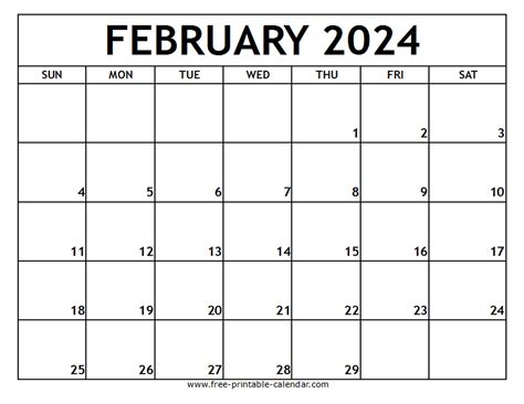 Free Downloadable Calendar February 2024 - Lari Angeline