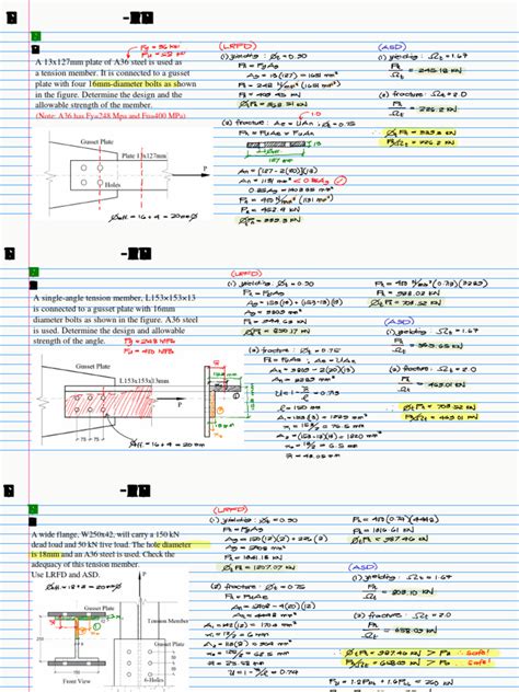 Steel Design Chapter 3.2 Simple Connections | PDF | Civil Engineering ...