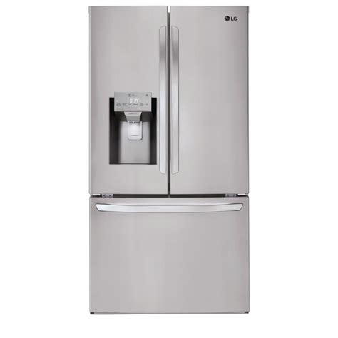 LG Electronics 26.2 cu. ft. French Door Smart Refrigerator with Wi-Fi ...