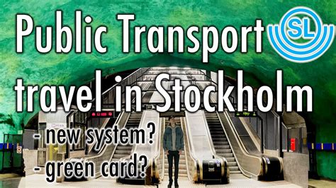 Travel in Stockholm with SL - How to use the public transportation (NEW ...